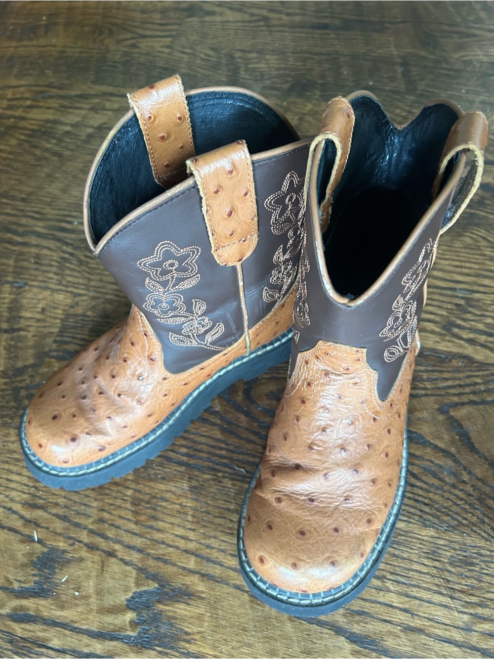 Roper Chunky  Fat Baby Cowboy Boots. toddler size 3 Western